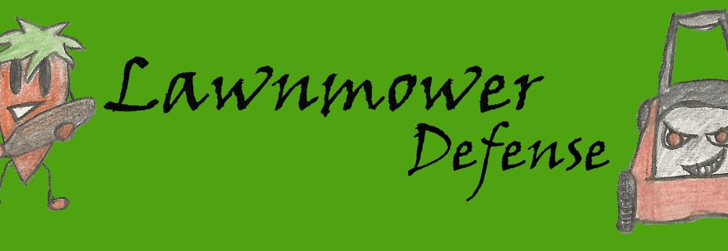 Lawnmower Defense Game Logo